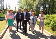 Визит Губернатора Игоря Михайловича Руденя