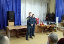 Встреча с представителями территориальных подразделений ОНД и ПР по Вышневолоцкому и Бологовскому районам УНД и ПР ГУ МЧС России по Тверской области.