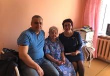 Поздравления с 9 мая волонтерами Внешэкономбанка