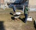 Субботник по благоустройству территории ГБУ ВДИ
